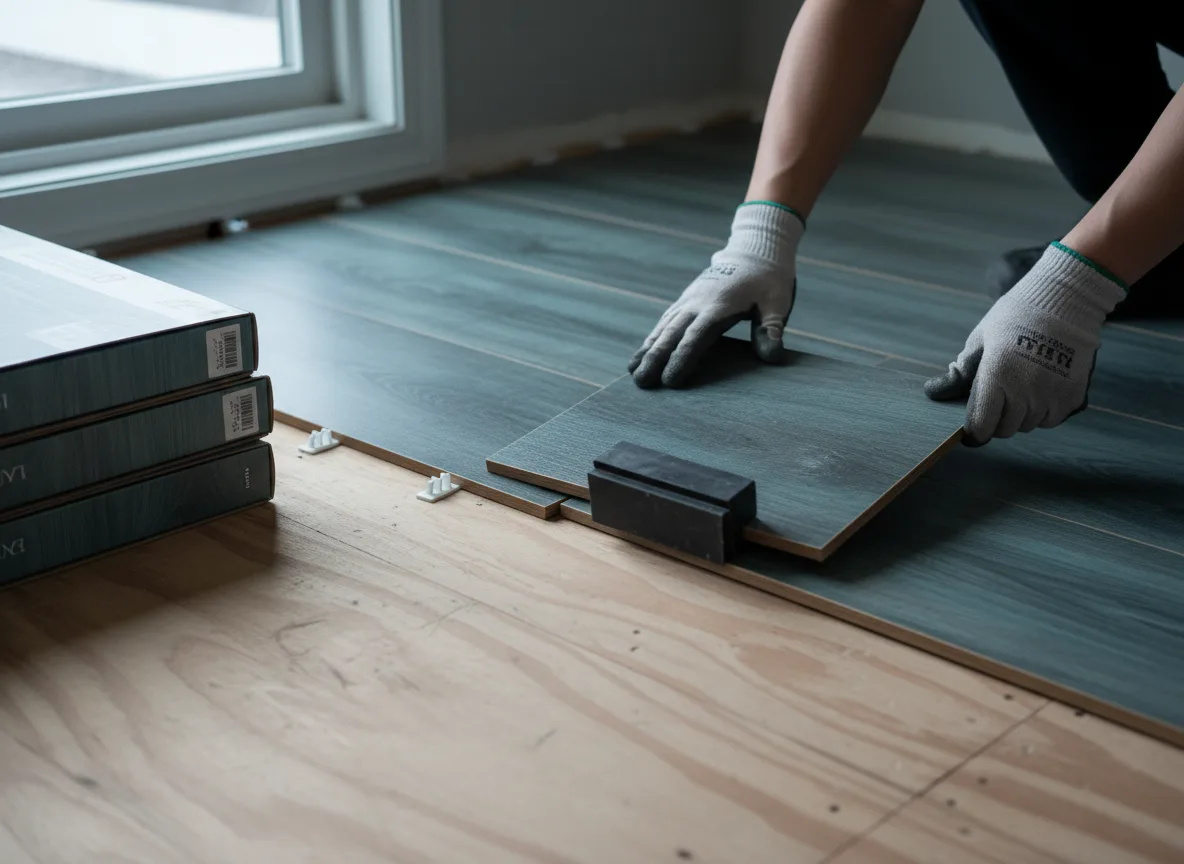 Luxury Vinyl Plank Installation company in Osnabrock, ND